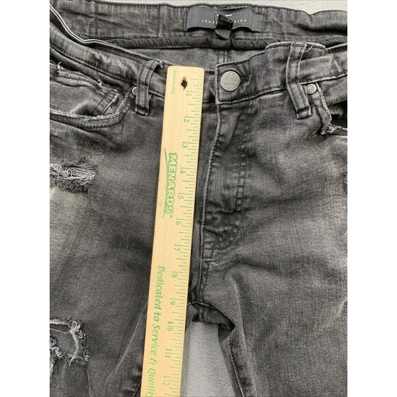 Jordan Craig Sean Denim Jeans 32x32 Black Legacy Edition Destroyed Distressed - Picture 5 of 16